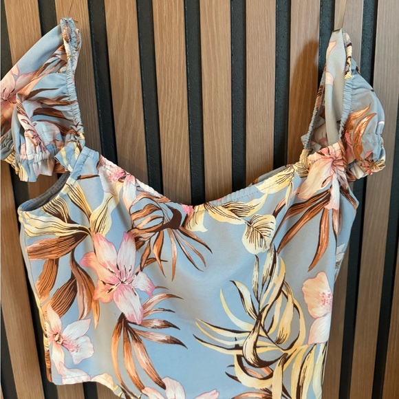 Windsor Tropical Floral Corset Top - Picture 5 of 5